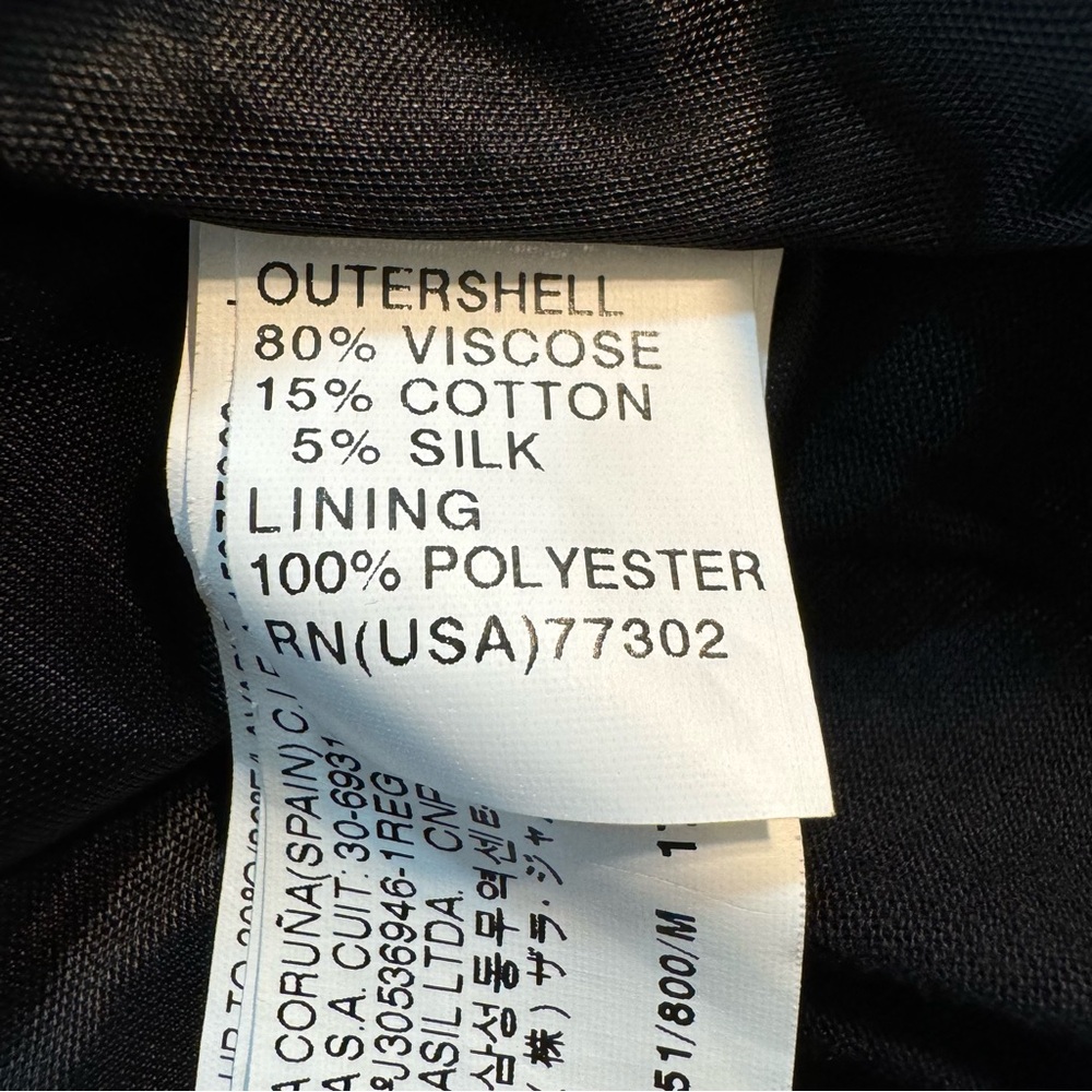 Zara Basic Evening Collection Sleeveless Ruffled … - image 6